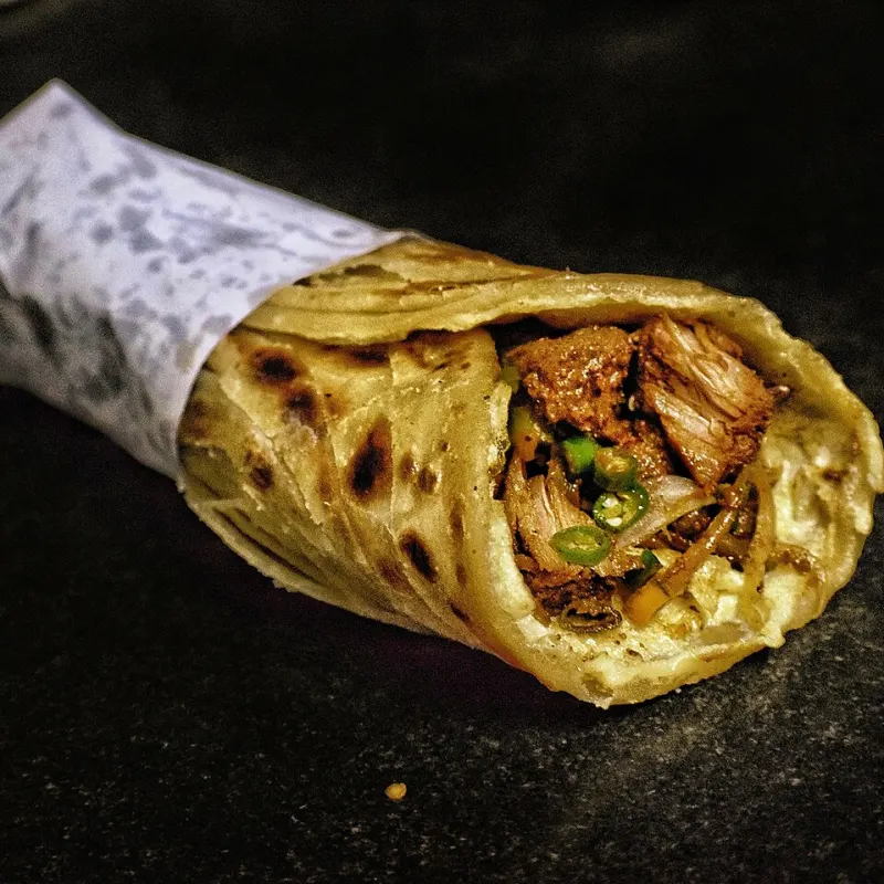 Double Egg Chicken Roll