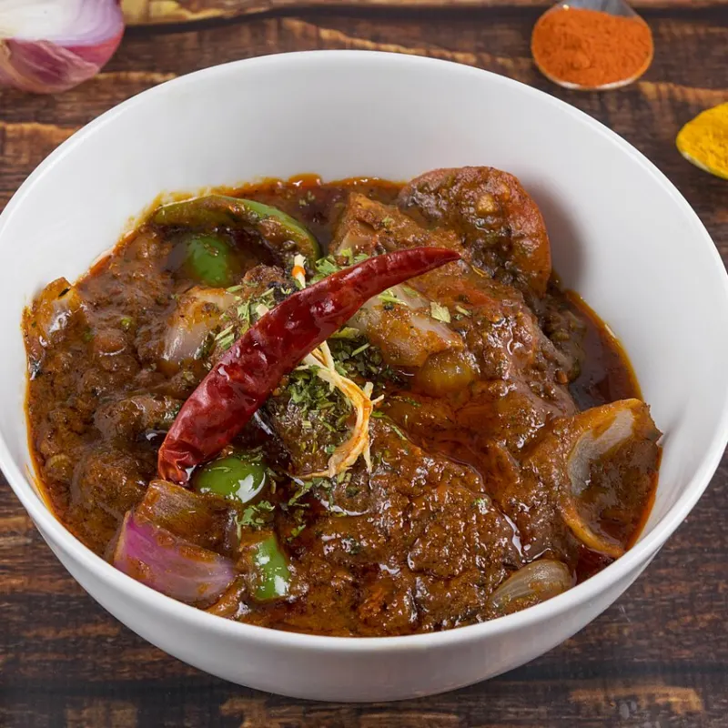 Kadhai Chicken (4 Pcs)